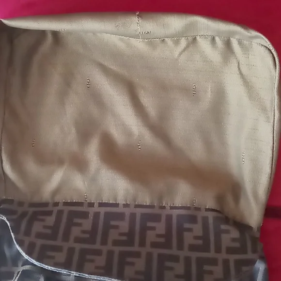 AUTHENTIC Vintage FENDI Zucca Handbag - Picture 11 of 16